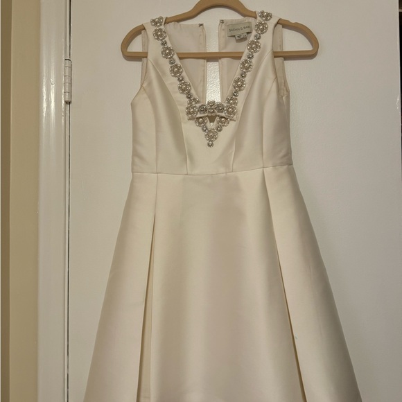 Worn Once BRIDAL Sachin & Babi Millie Dress - Off White - Picture 3 of 10